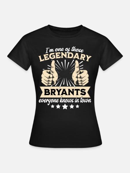 Legendäre Bryant Legende - Frauen T-Shirt - Schwarz
