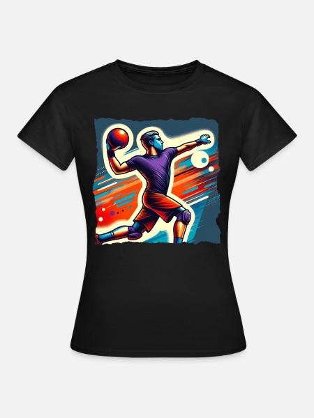 Dodgeball - Frauen T-Shirt - Schwarz