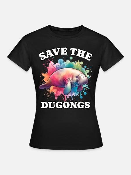 Save Seekuh - Frauen T-Shirt - Schwarz