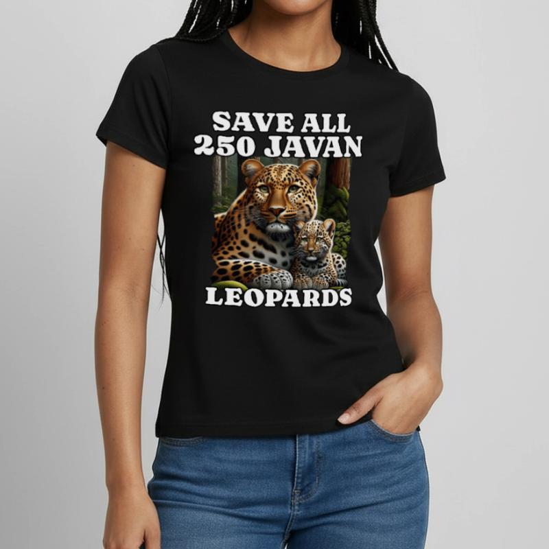 Save Java Leopard Frauen T-Shirt