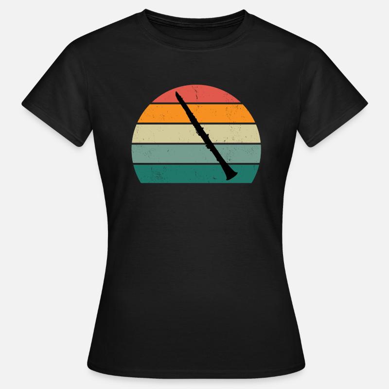 Clarinet player Clarinet player Clarinet - Women's T-Shirt - black