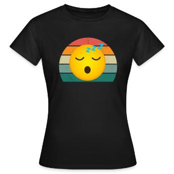 Snorer Snorer Tractor Motor Snoring - Women's T-Shirt - black - Front - AI Model Female 172 dark (172cm)