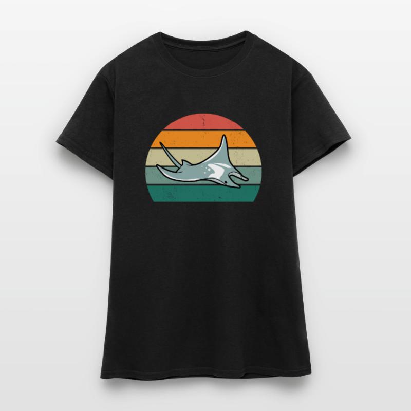 Stingrays Devil rays Flies Gliding Rays Women's T-Shirt