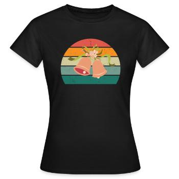 Marriage Marriage Boyfriend Girlfriend Marriage Love - Women's T-Shirt - black - Front - AI Model Female 172 dark (172cm)