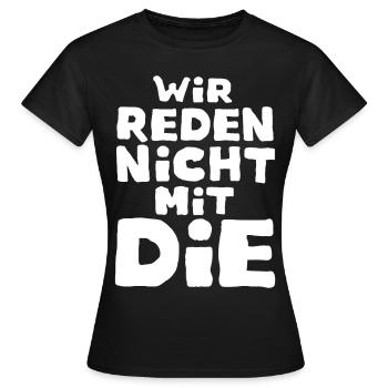 Diva Arroganz Spruch Sprüche lustig Geschenk - Frauen T-Shirt - Schwarz - Vorne - AI Model Female 172 dark (172cm)