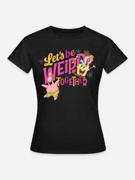 SpongeBob Schwammkopf Patrick Gary Freundschaft - Frauen T-Shirt - Schwarz