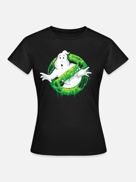 Ghostbusters Slime Logo - Women's T-Shirt - black