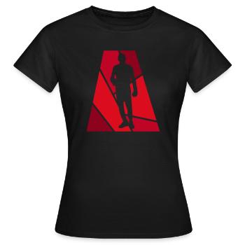 Boxer Gloves Boxer - Women's T-Shirt - black - Front - AI Model Female 172 dark (172cm)