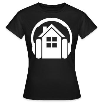 House - Frauen T-Shirt - Schwarz - Vorne - AI Model Female 172 dark (172cm)