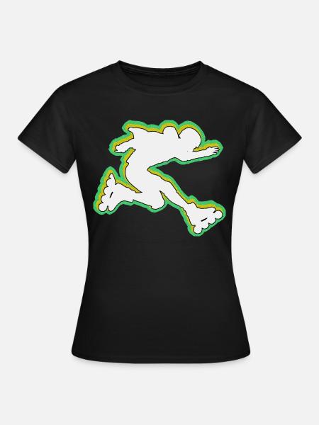 Rollerblades Rollerblades - Frauen T-Shirt - Schwarz