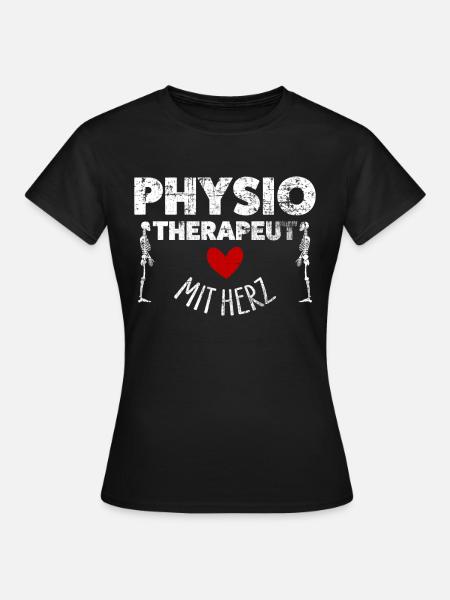 Physiotherapeut - Frauen T-Shirt - Schwarz