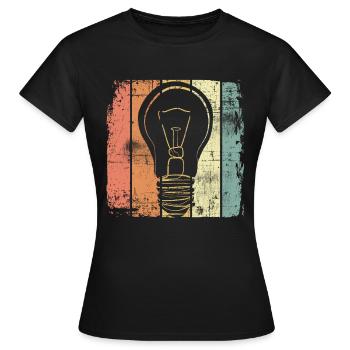 Nerd - Women's T-Shirt - black - Front - AI Model Female 172 dark (172cm)