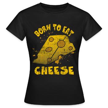 Fromage - T-shirt Femme - noir - Devant - AI Model Female 172 dark (172cm)