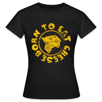 Fromage - T-shirt Femme - noir - Devant - AI Model Female 172 dark (172cm)