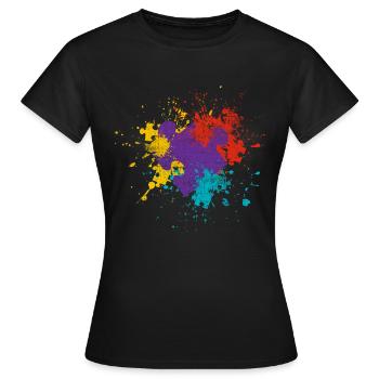 Puzzle - Women's T-Shirt - black - Front - AI Model Female 172 dark (172cm)