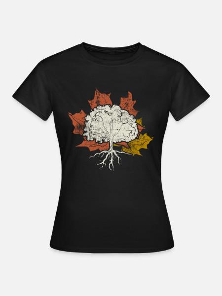 Baum - Frauen T-Shirt - Schwarz