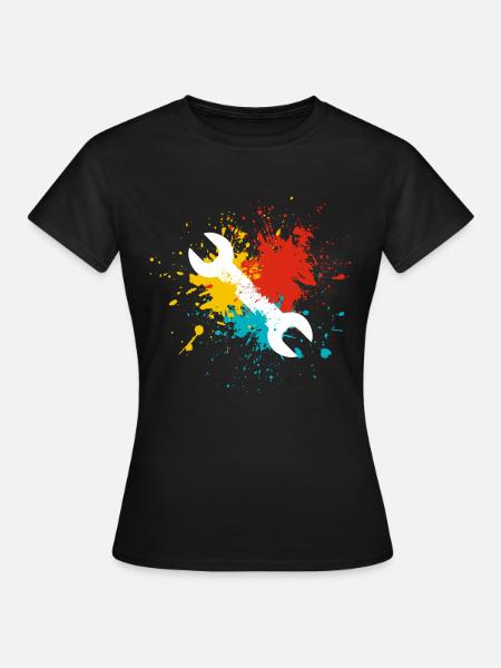 Werkzeug - Frauen T-Shirt - Schwarz