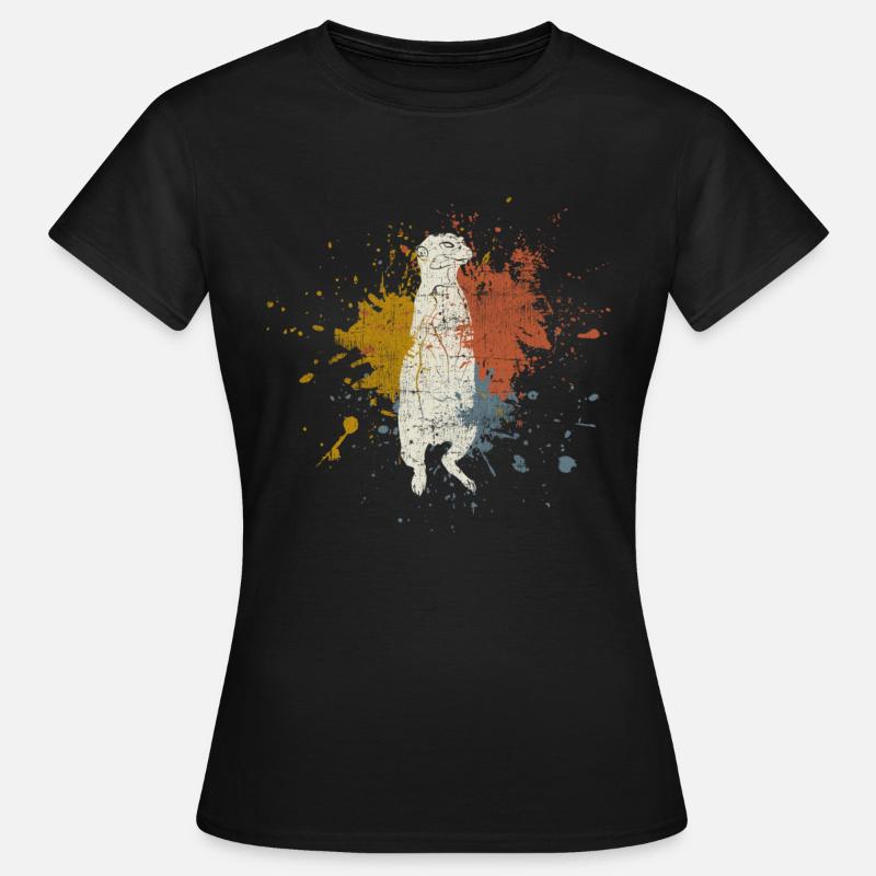 suricates - T-shirt Femme - noir