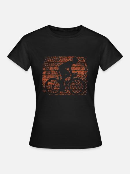 mountain bike - Women's T-Shirt - black