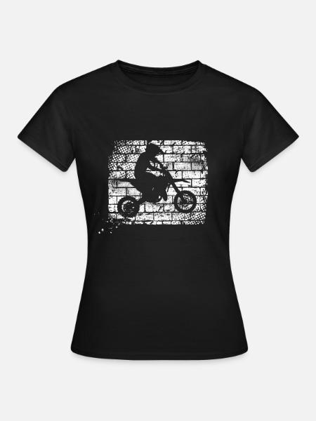 Motocross - Frauen T-Shirt - Schwarz
