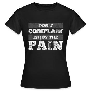 Kraftsport - Frauen T-Shirt - Schwarz - Vorne - AI Model Female 172 dark (172cm)