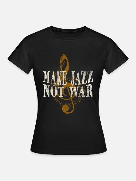 jazz - Dame-T-shirt - sort