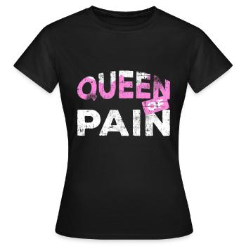 physiothérapeute - T-shirt Femme - noir - Devant - AI Model Female 172 dark (172cm)