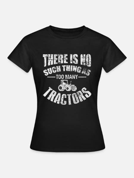 tracteur - T-shirt Femme - noir