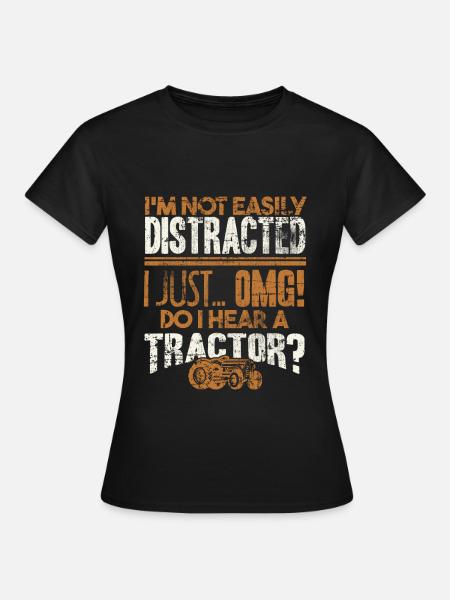 tracteur - T-shirt Femme - noir