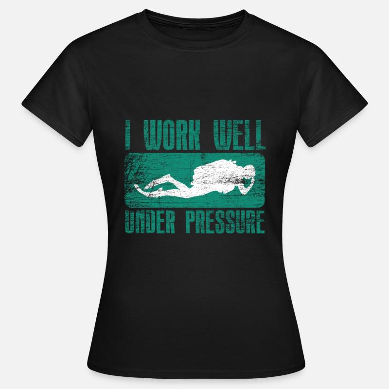 diving - Women's T-Shirt - black