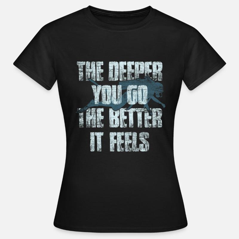 diving - Women's T-Shirt - black