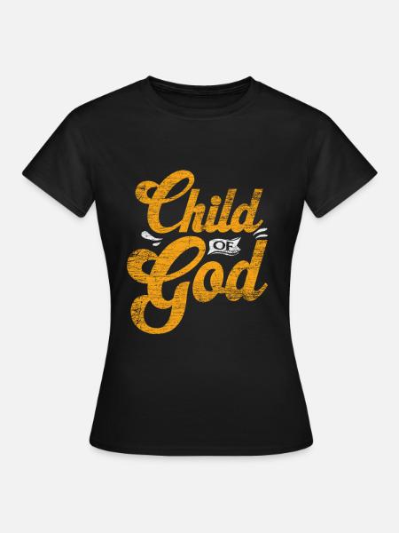 Gott - Frauen T-Shirt - Schwarz