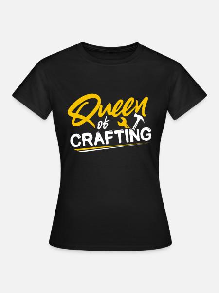 Handwerkerin - Frauen T-Shirt - Schwarz
