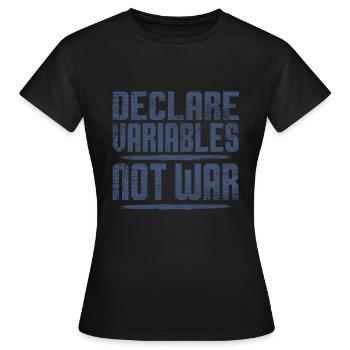 computer science - Women's T-Shirt - black - Front - AI Model Female 172 dark (172cm)