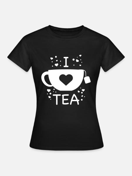 Tee - Frauen T-Shirt - Schwarz