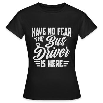 conducteur - T-shirt Femme - noir - Devant - AI Model Female 172 dark (172cm)