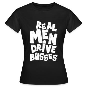 conducteur - T-shirt Femme - noir - Devant - AI Model Female 172 dark (172cm)