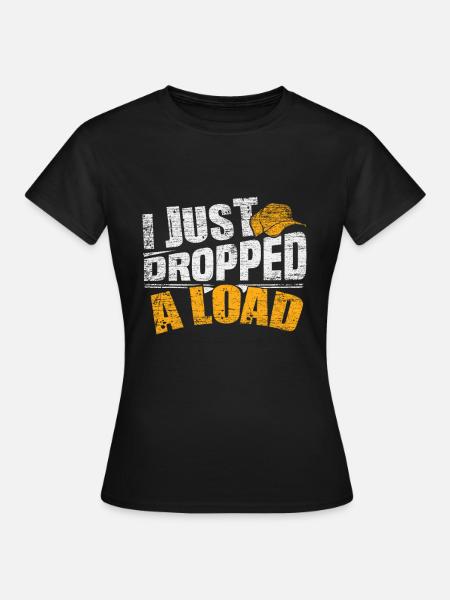 Trucker - Frauen T-Shirt - Schwarz