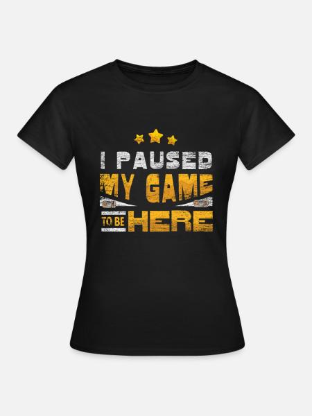 Gaming - T-shirt Femme - noir