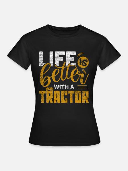 tracteur - T-shirt Femme - noir