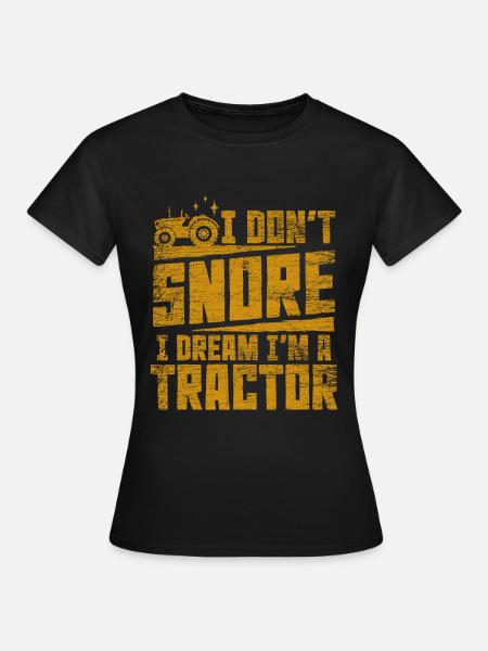 tracteur - T-shirt Femme - noir
