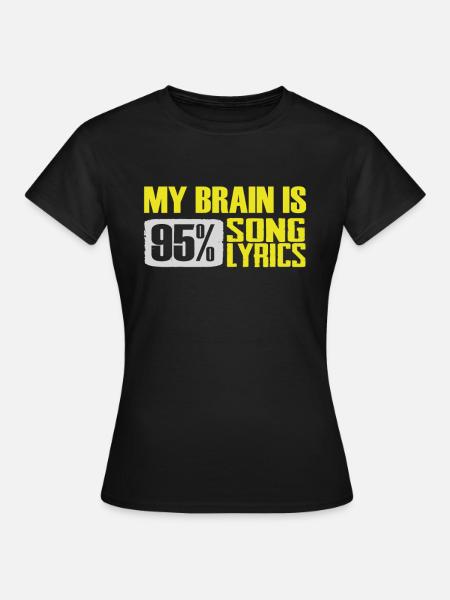 To sing - Women's T-Shirt - black