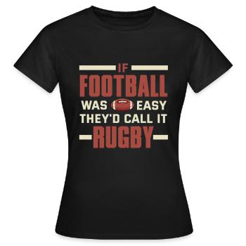 Football américain - T-shirt Femme - noir - Devant - AI Model Female 172 dark (172cm)