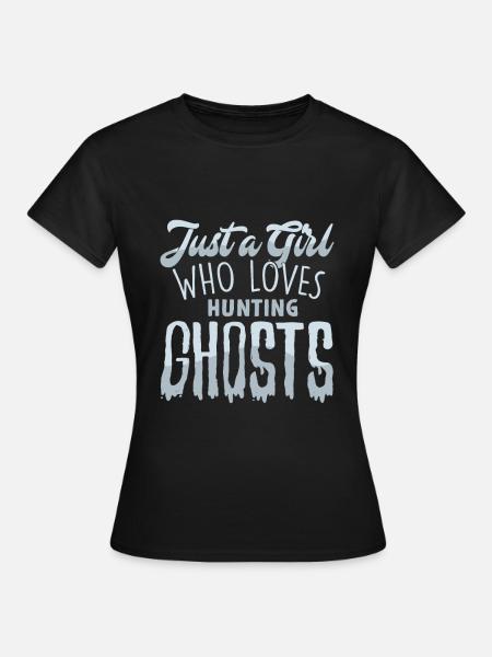 Geister - Frauen T-Shirt - Schwarz