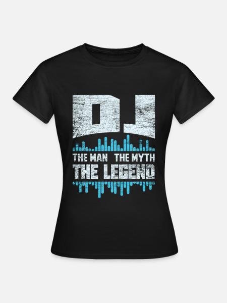 DJ Discjockey - Frauen T-Shirt - Schwarz