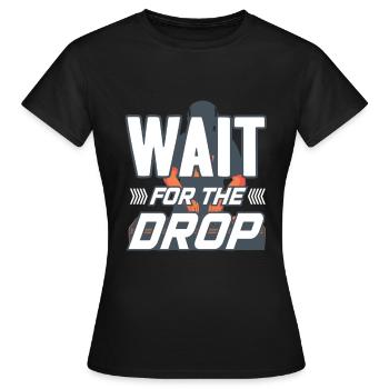 Soirée DJ - T-shirt Femme - noir - Devant - AI Model Female 172 dark (172cm)