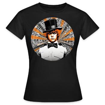 Cool Steampunk Design - T-shirt Femme - noir - Devant - AI Model Female 172 dark (172cm)