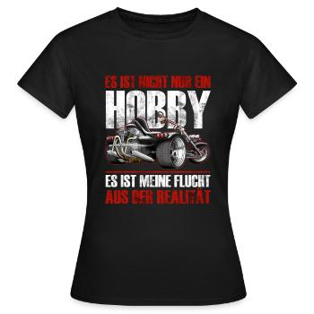 T-SHIRT TRIKER HOBBY - T-shirt Femme - noir - Devant - AI Model Female 172 dark (172cm)