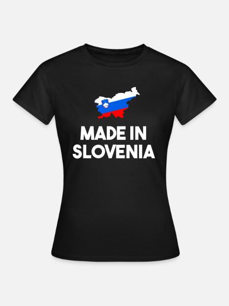 Slowenien! - Frauen T-Shirt - Schwarz
