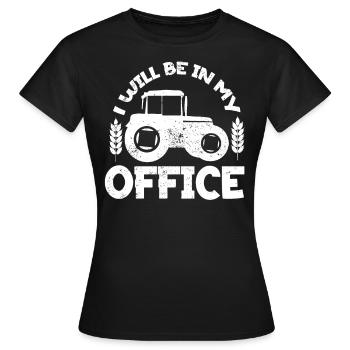 Farmer Farmer - Women's T-Shirt - black - Front - AI Model Female 172 dark (172cm)